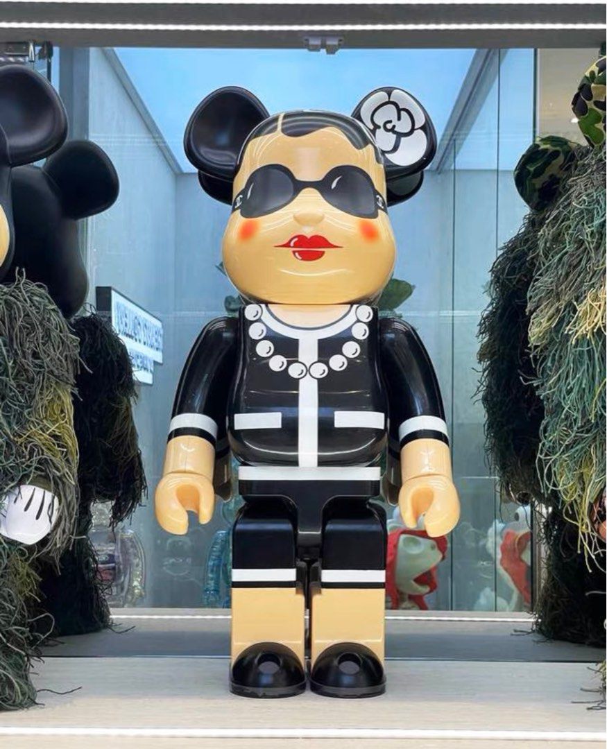 Medicom Toy  The Bearbrick dressed by Karl Lagerfeld for Chanel 2006   MutualArt