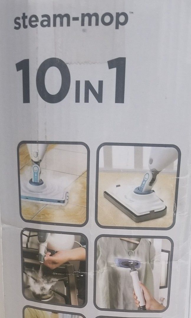 Black Decker Steam Mop 10 in 1, TV & Home Appliances, Vacuum Cleaner