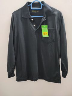 Black Shirt Colar shirt Long sleeve