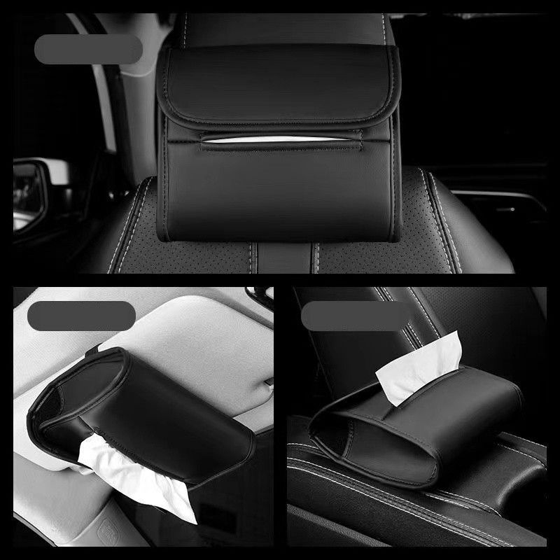 1pcs Auto Tissue Box Pu Leder Halter Interieur Zubehör für BMW X1
