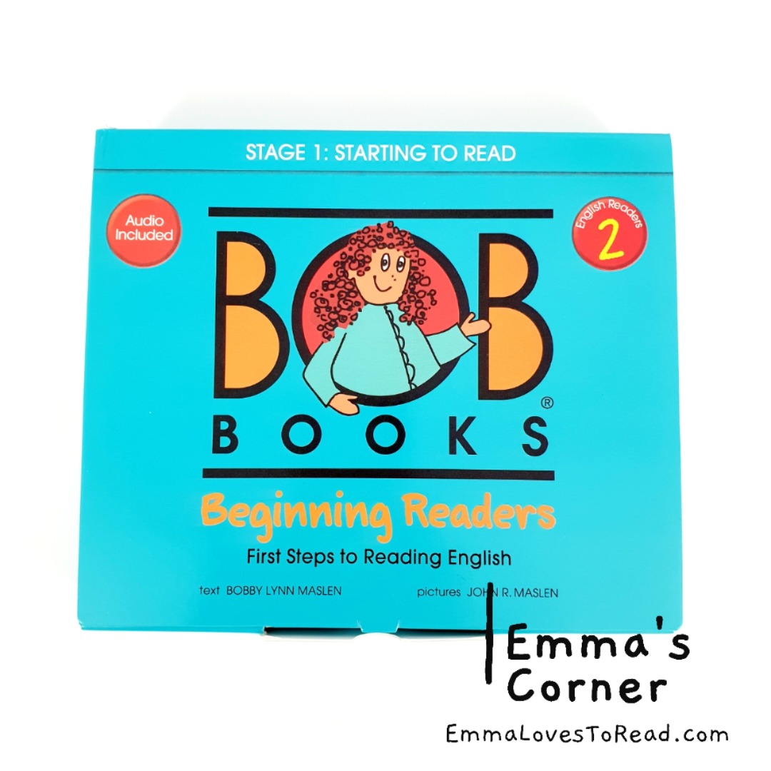 Bob Books Set 1 Beginning Readers Box Set Phonics, Ages 4 and Up