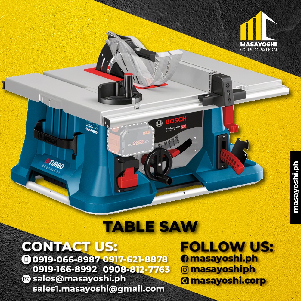 Bosch GTS 18V216 Brushless Cordless Table Saw, Sawbench, Bench Saw