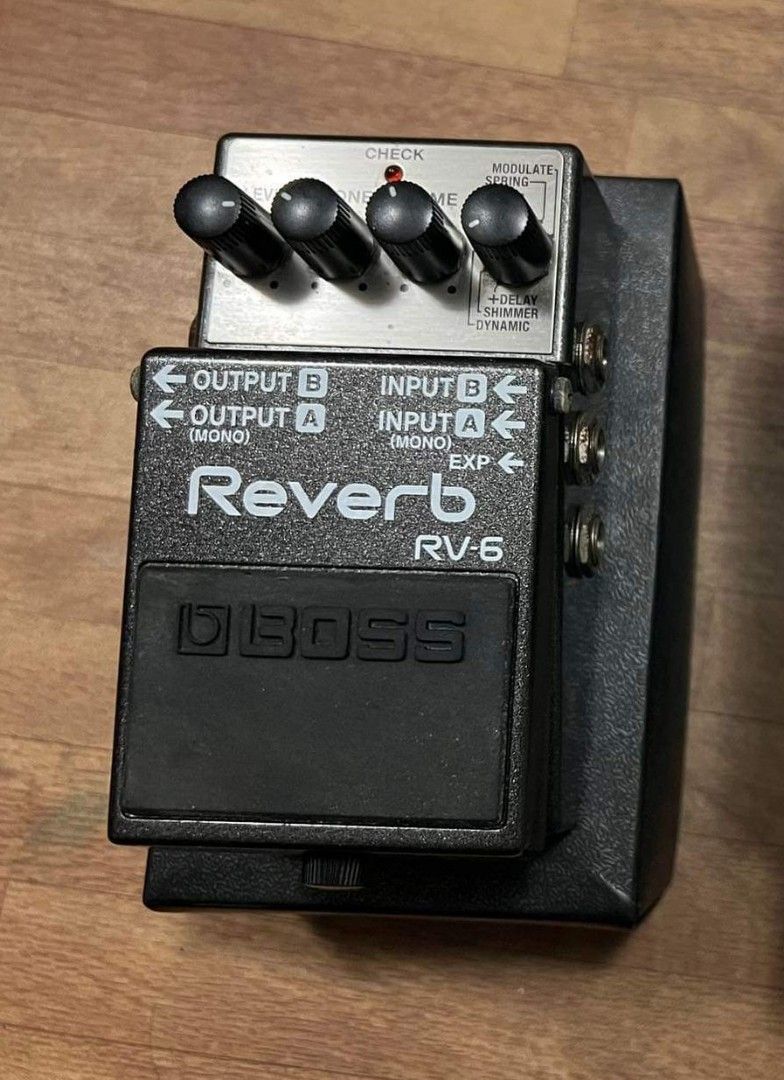 Boss RV6 Reverb, Hobbies & Toys, Music & Media, Musical Instruments on