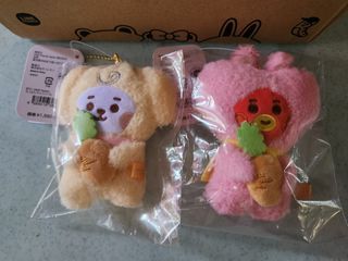 BT21 Rabbit Mascot Keyring