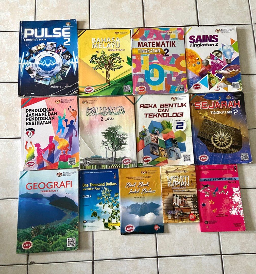 Buku Teks Tingkatan 2 Prelove Untuk Dijual Set Lengkap Hobbies And Toys Books And Magazines 3287