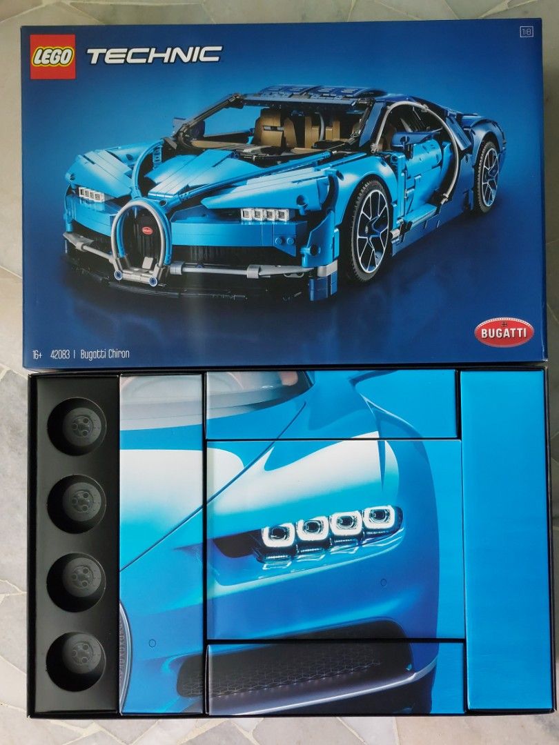 Lego bugatti chiron box online