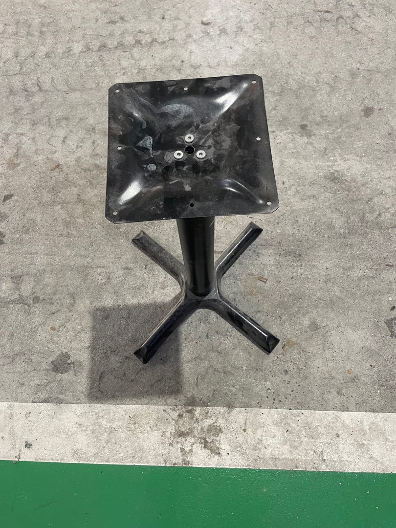 Cafe metal table legs (multiple PCs), Furniture & Home Living ...