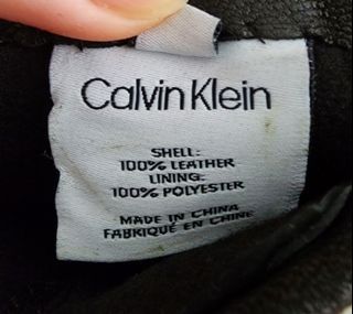 Calvin Klein Genuine leather Glove