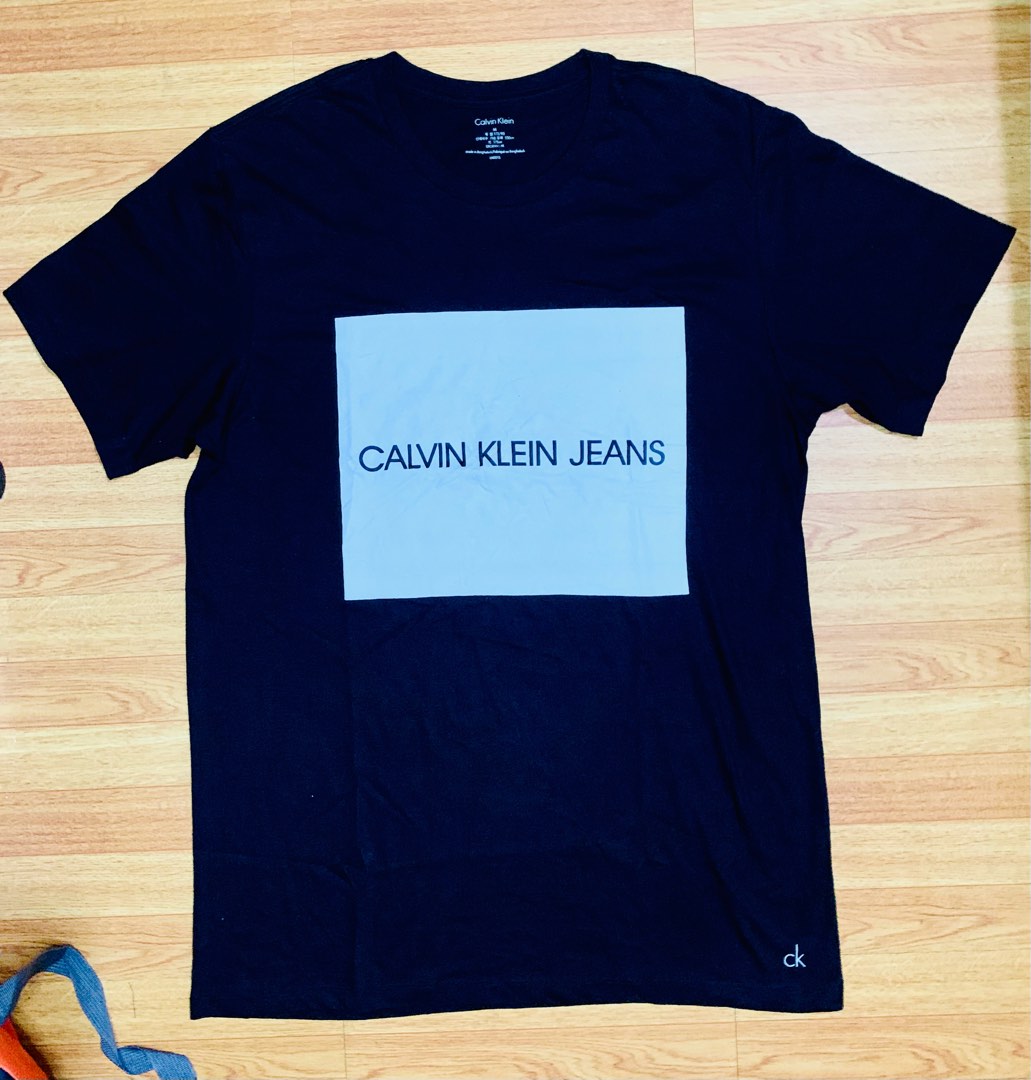 Calvin Klein shirt black, Men's Fashion, Tops & Sets, Tshirts & Polo ...