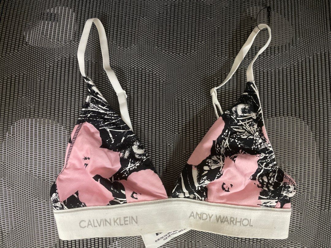 Calvin klein sales andy warhol bra