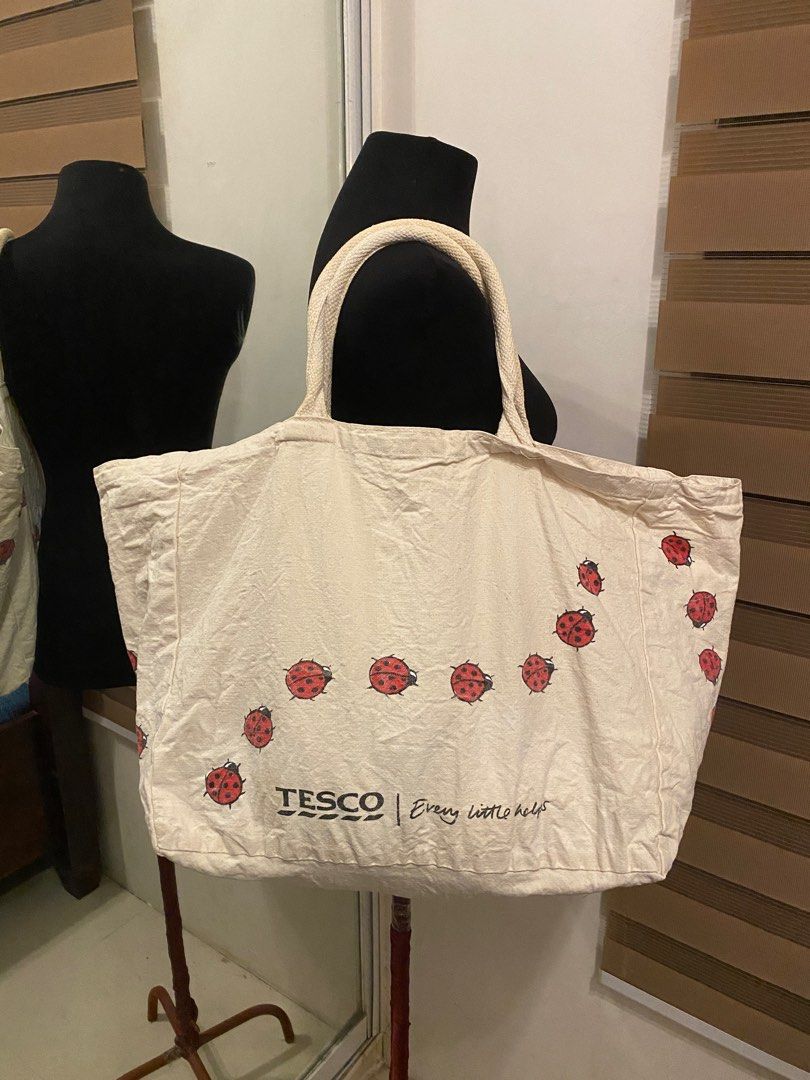 Canvas Tote Bag Tesco Women s Fashion Bags Wallets Tote Bags on Carousell