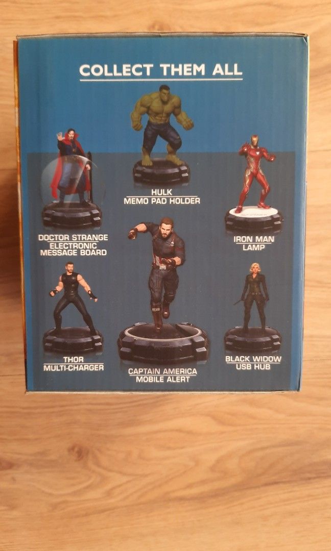 Captain America Mobile Alert Stand Heavy Casting, Hobbies & Toys, Toys ...