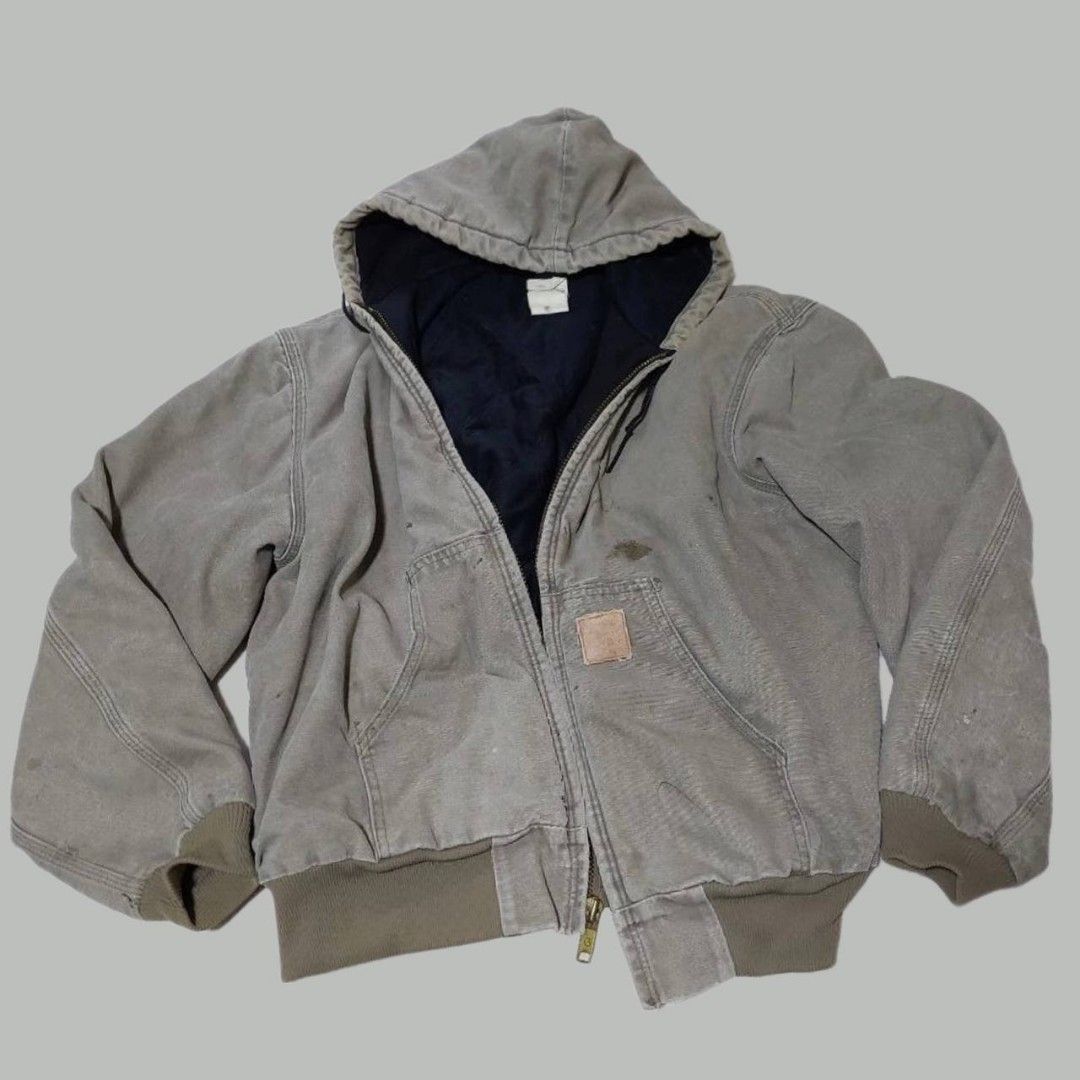 Mens carhartt hotsell jacket with hood