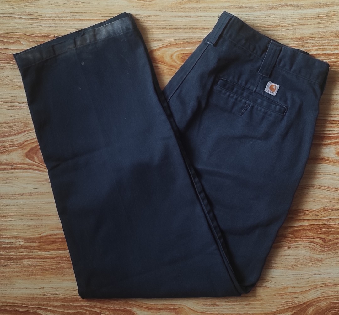 CARHARTT BLENDED TWILL PANTS, Men's Fashion, Bottoms, Chinos on Carousell