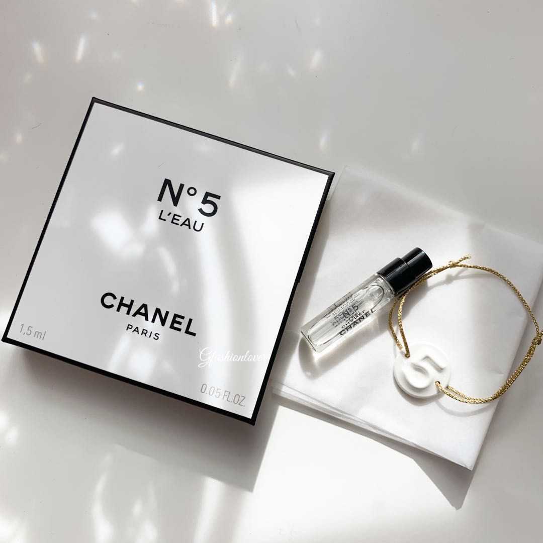 🔥💞CHANEL N5 Leau EDT vial+Ceramic bracelet, Beauty & Personal Care,  Fragrance & Deodorants on Carousell