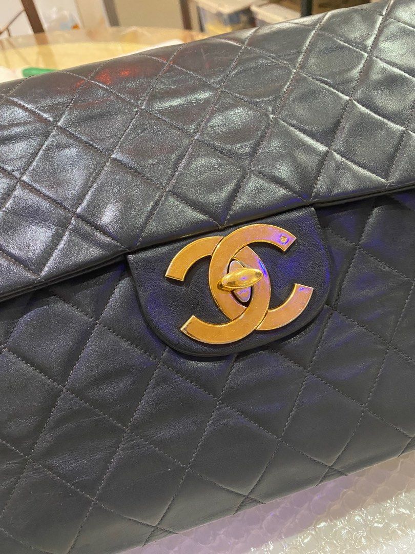 Chanel XL flap Luxury Bags  Wallets on Carousell