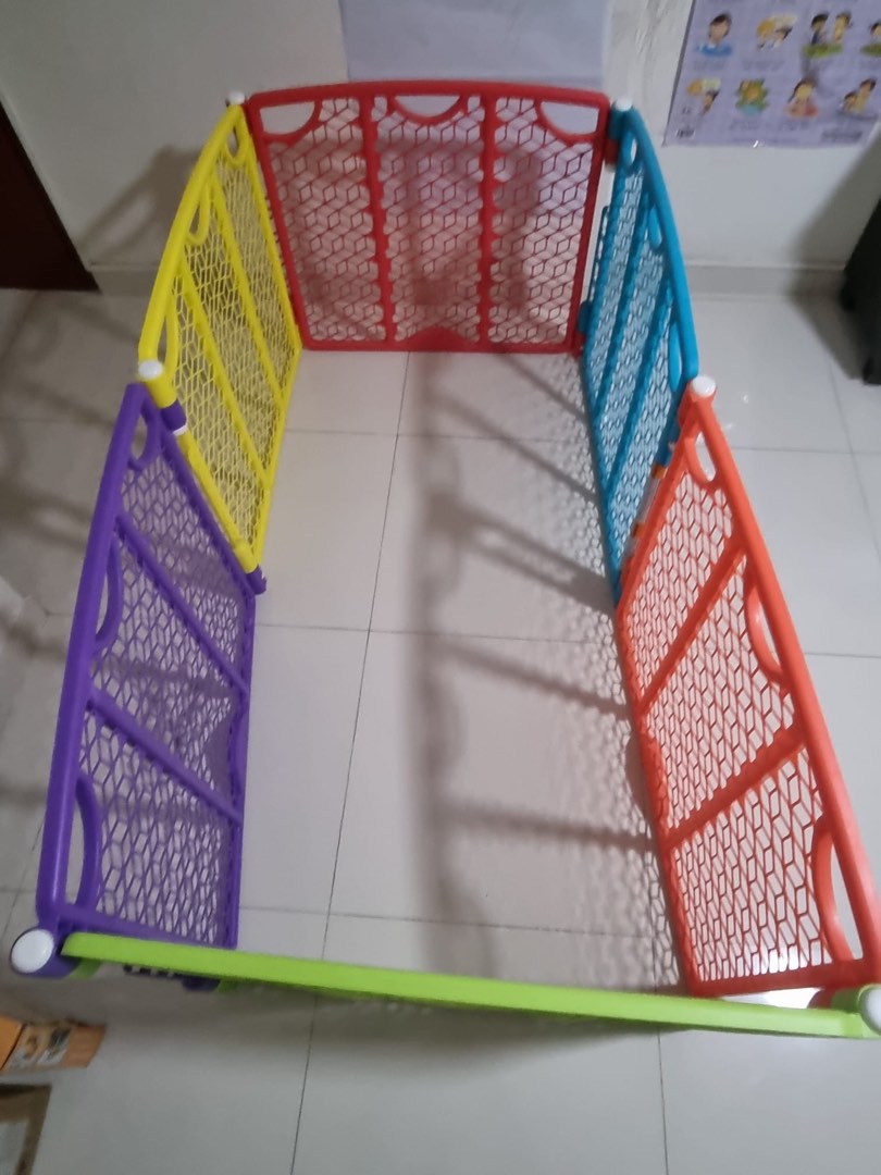 Children/ baby play pen / fence, Babies & Kids, Infant Playtime on ...