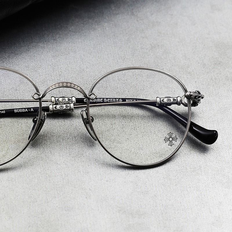 【CHROME HEARTS】BUBBA-A AS-BK-P CHROME HEARTS BUBBA-A Glasses Frames Eyewear AUTH | eBay