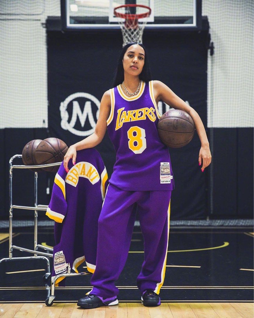 CLOT Mitchell & Ness Lakers Knit Shooting Shirt 聯名湖人針織春夏