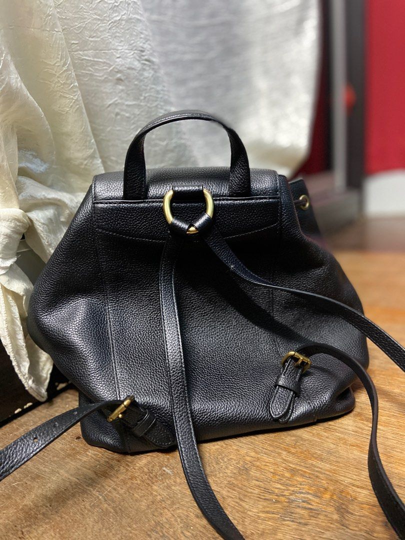 COACH EVIE BACKPACK IN BLACK, Luxury, Bags & Wallets on Carousell