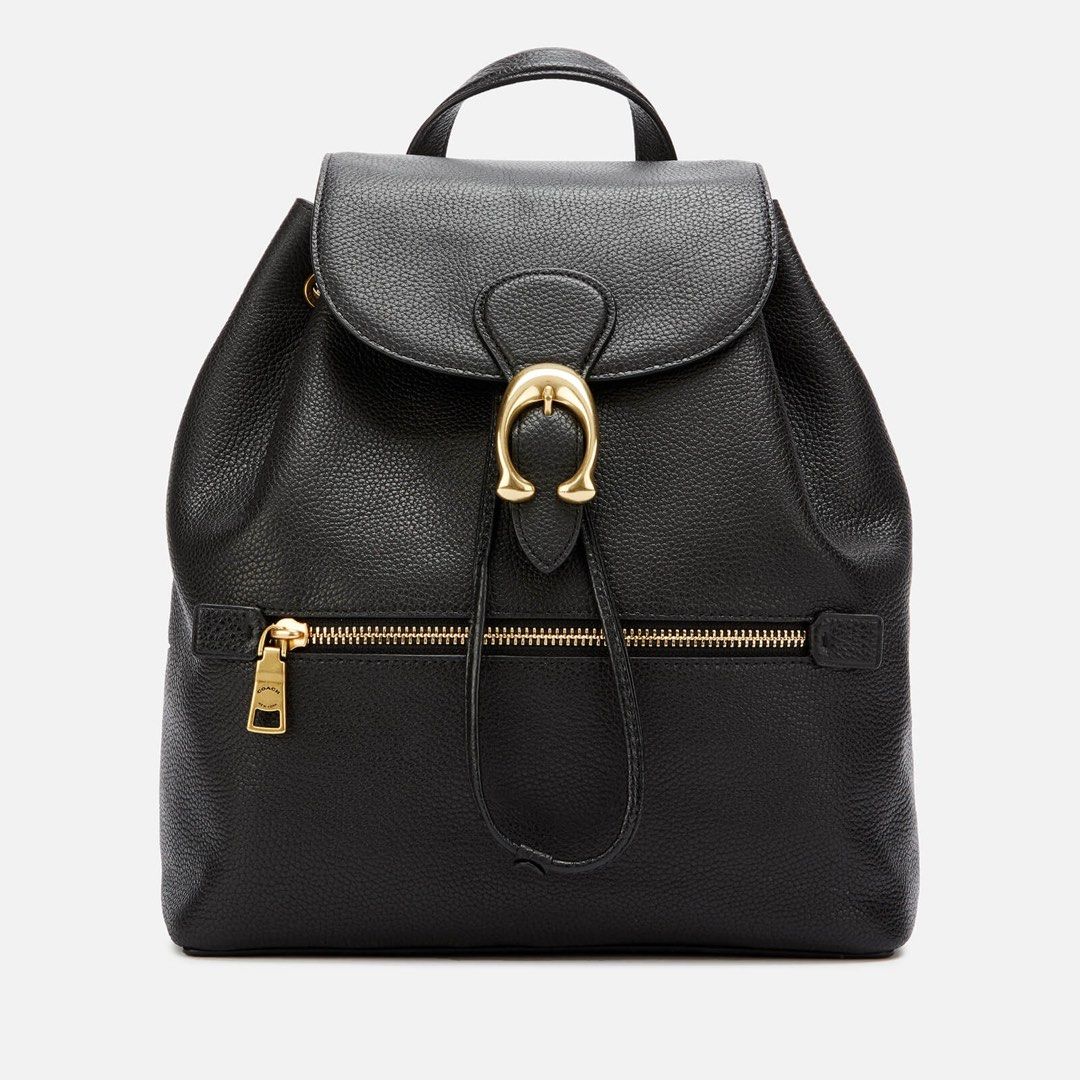 COACH EVIE BACKPACK IN BLACK, Luxury, Bags & Wallets on Carousell