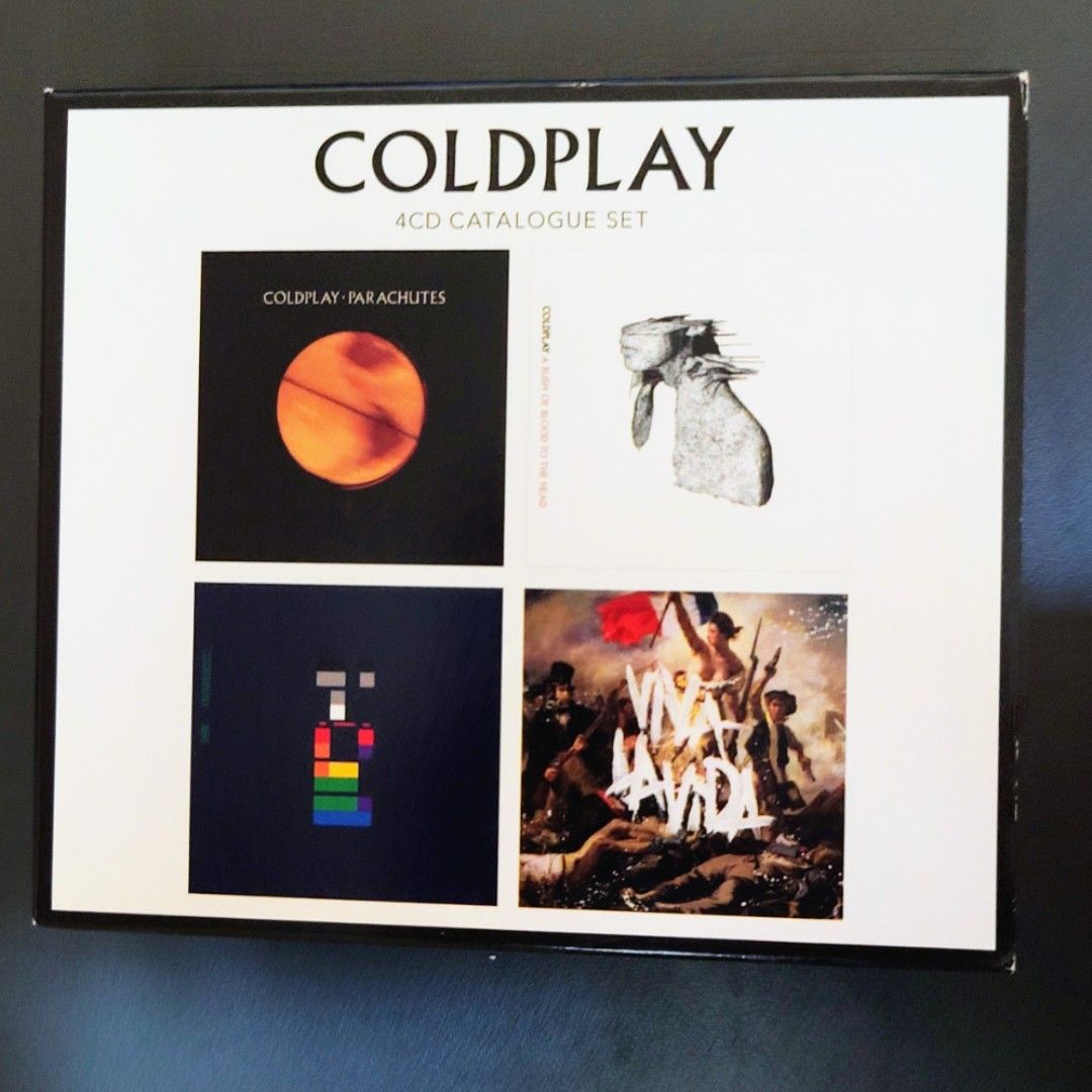 Coldplay 4CD catalogue set: Parachutes/A Rush of Blood to the Head