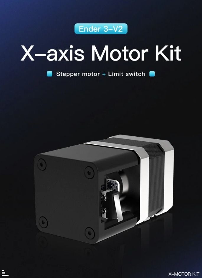 Creality Ender Series X Axis Motor Kit with Limit Switch, Computers ...