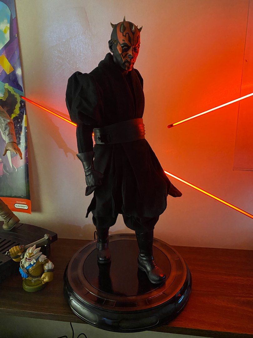 Darth Maul Premium Format Sideshow - QUITTING SALE (Category: Figurines & Statues) located in Pateros City. Submitted by sidiuos2012 (Listing ID 1213912864, Image 3). Description: Darth Maul Premium Format Sideshow Displayed in a closed space and dust-free room. Lightsaber has been repaired. No shipper box anymore Pm me for more info, price is still negotiable. .
