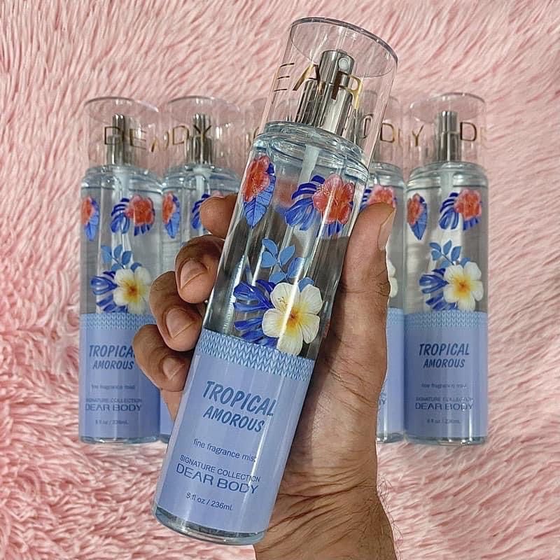 Dear Body Tropical Amorous Fragrance Mist 236ml, Beauty & Personal Care