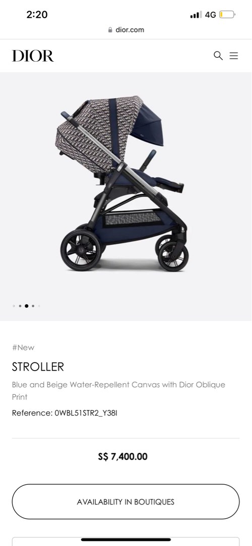 Chia sẻ hơn 80 về dior baby stroller  Du học Akina