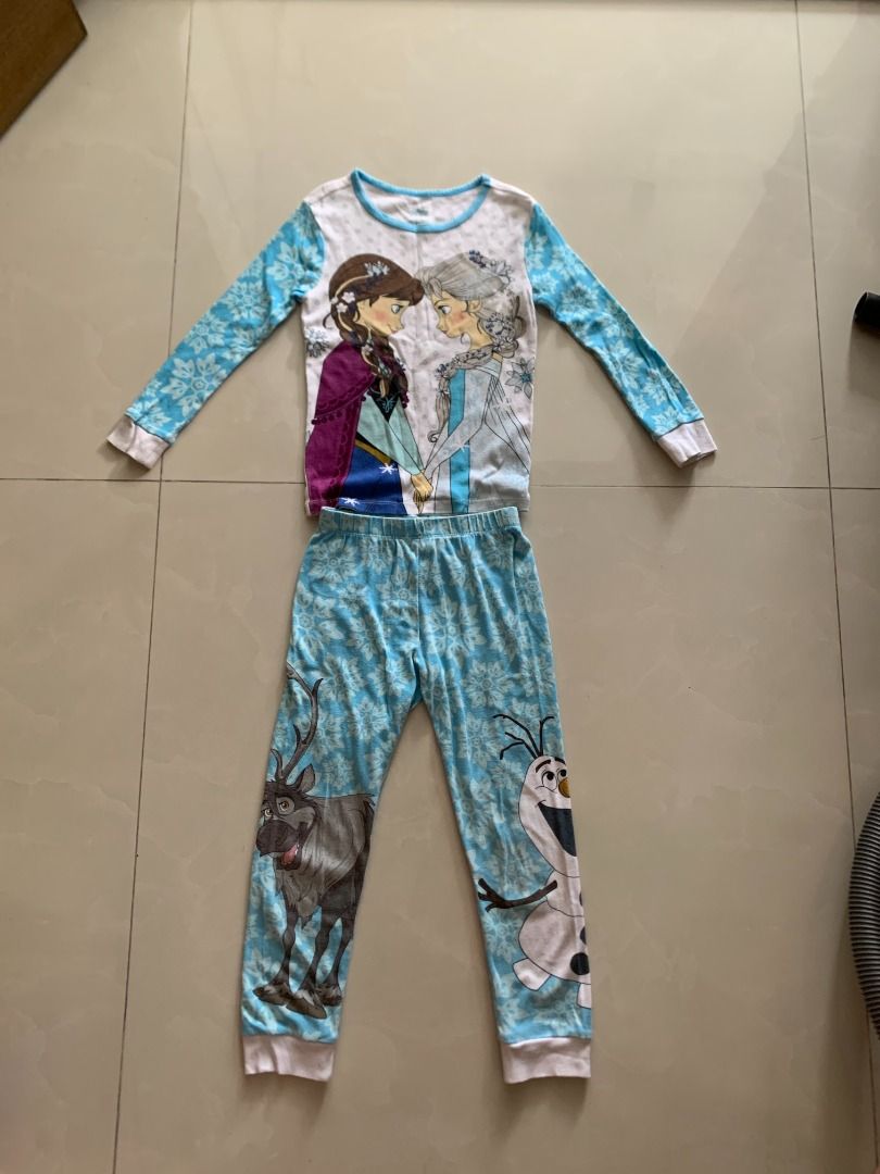 Disney Store Frozen Elsa & Anna, The Little Mermaid Ariel Pyjamas ...