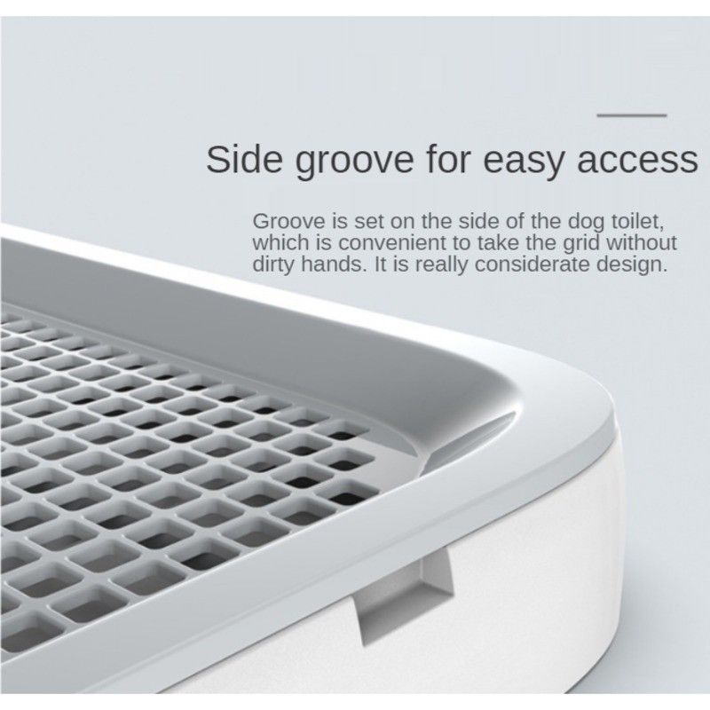 Dog Pee Tray with Wall for Male Dogs 30 & Polyester Playpen 25, Both