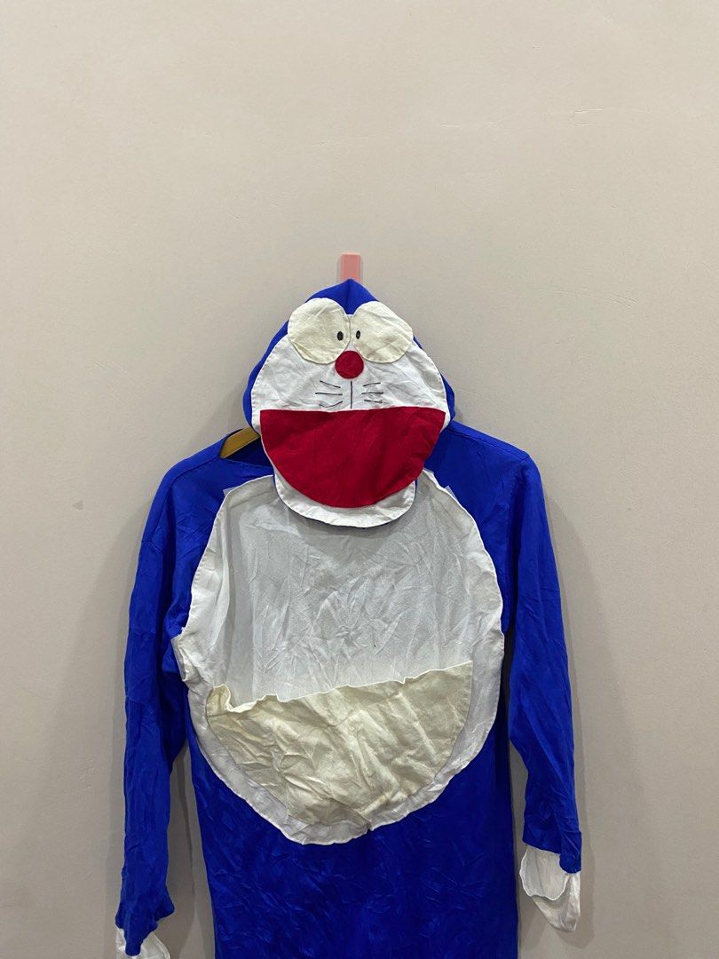 Doraemon Costume, Men's Fashion, Coats, Jackets and Outerwear on Carousell