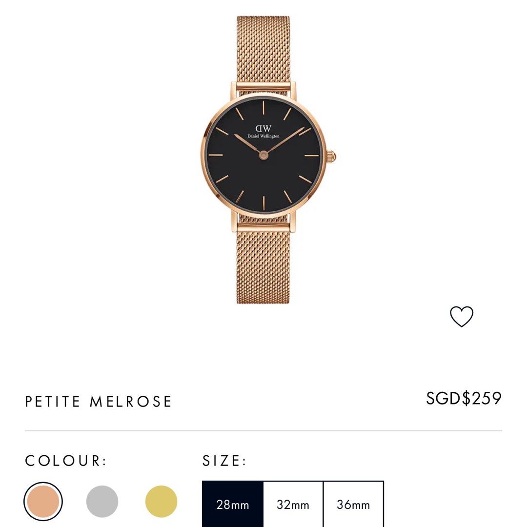 DW petite melrose Women s Fashion Watches Accessories Watches