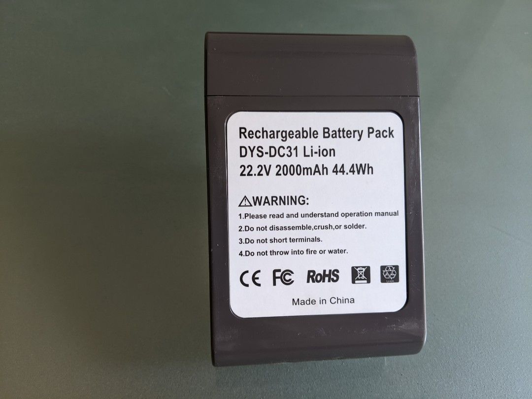 Dyson Handheld Vacuum Battery and Charger, TV & Home Appliances, Vacuum