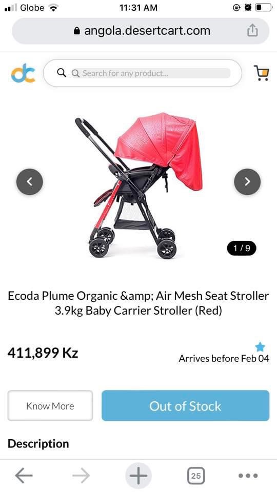 Ecoda Stroller, Babies & Kids, Going Out, Strollers on Carousell