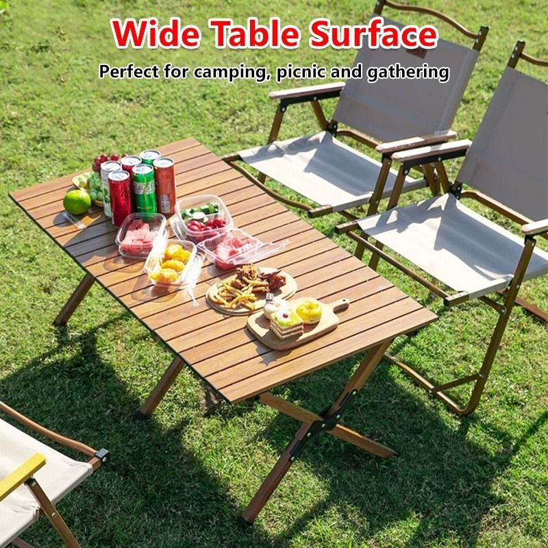 Egg Roll Foldable Table Outdoor Folding Table Portable Table Camping