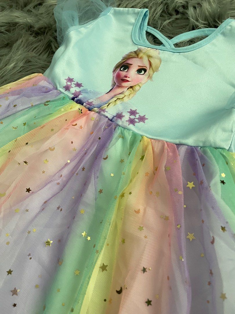 Dress shop frozen anak