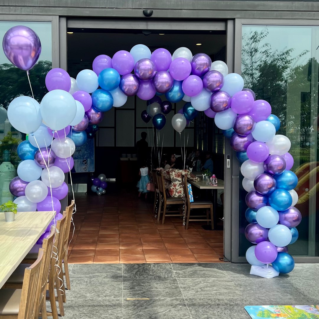 Entrance Balloon Arch (Set up included) Birthday Baby Shower