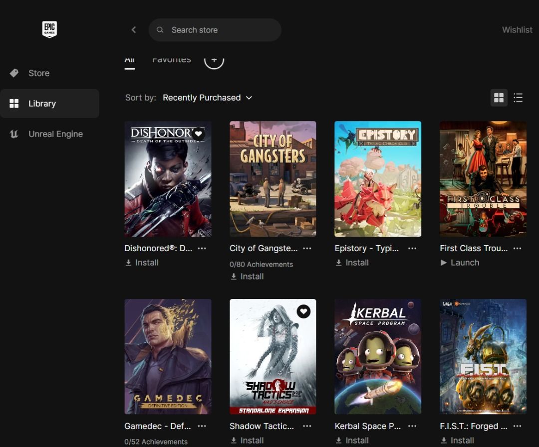 Epic Games Account with 38 games (80% discount) For Sale, Video Gaming ...