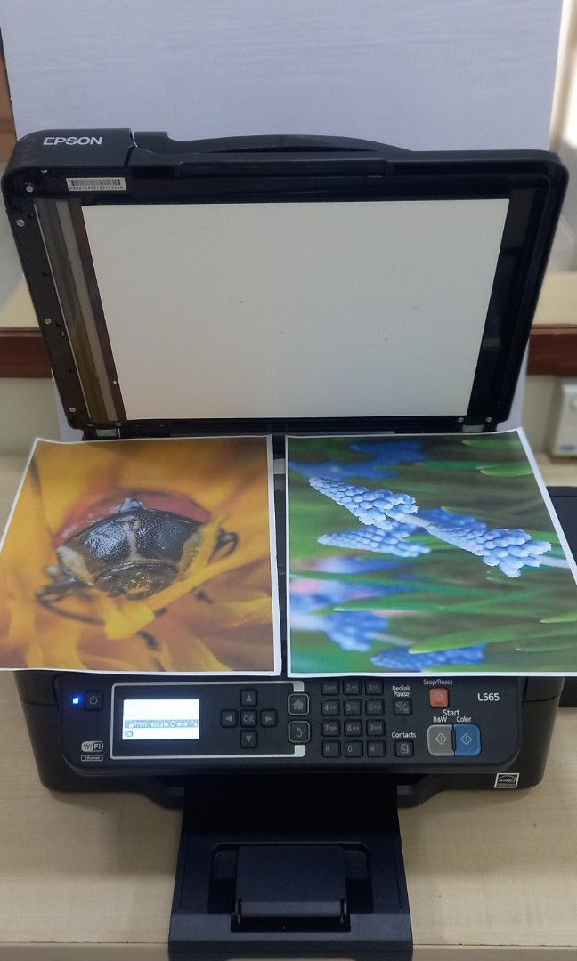 Epson printer L565 Eco tank ( Total print only 205 pages), Computers ...
