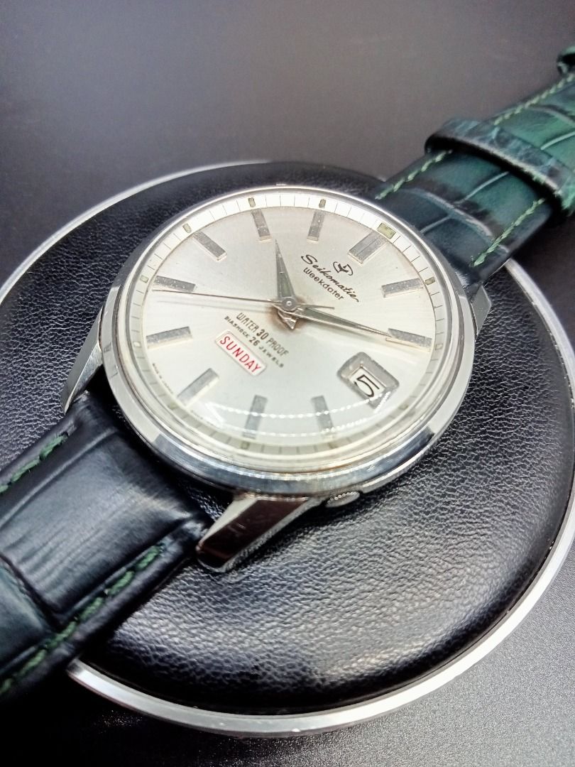 Seikomatic weekdater 26 jewels sale