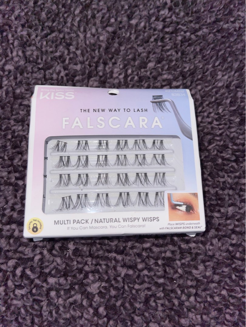 False Eyelashes KISS Falscara MultiPack WISPS lashes, Beauty & Personal