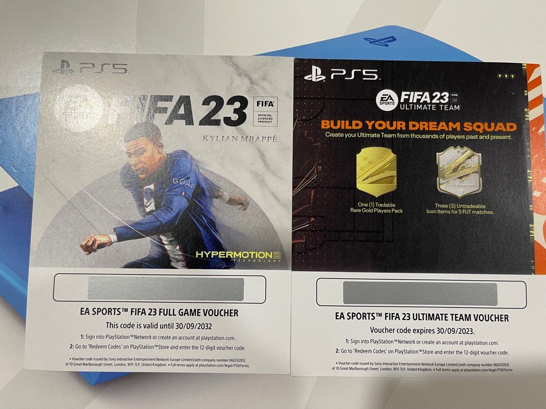 FIFA23 PS5 GAME DIGITAL CODE, Video Gaming, Video Games, PlayStation on