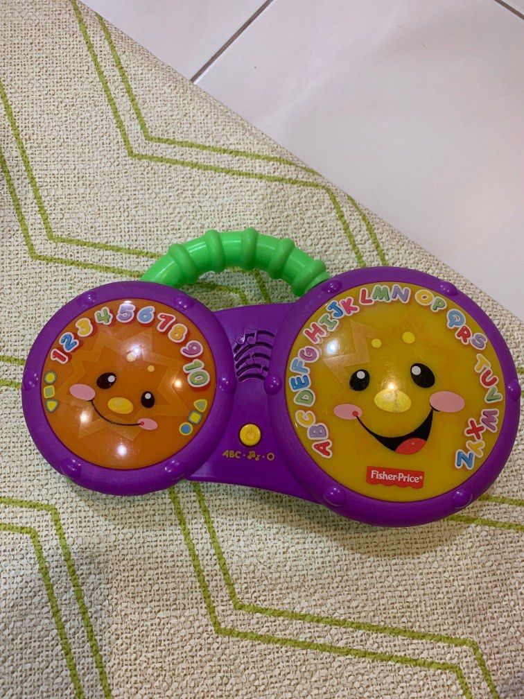 Fisher price laugh and learn bongo drum, Babies & Kids, Infant Playtime