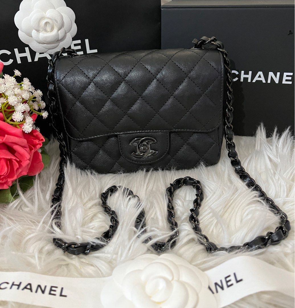 🔥*Flash sale Chanel Mini Square🔥, Luxury, Bags & Wallets on