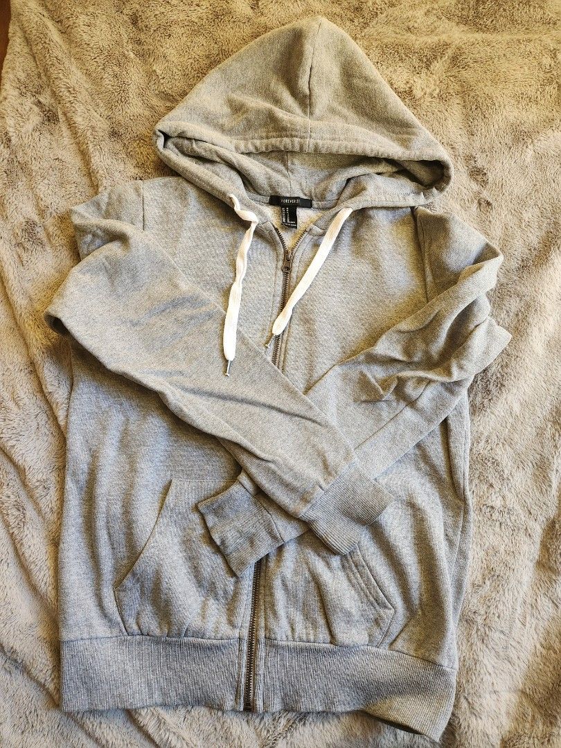 Forever 21 on sale gray hoodie