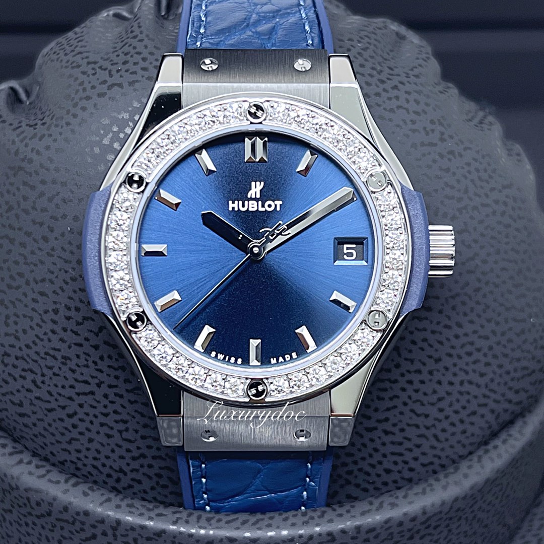 Hublot outlet blue diamonds