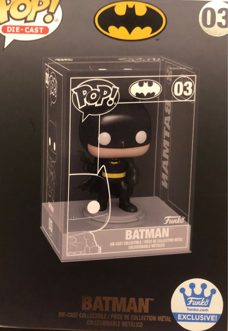 Funko Pop DieCast Batman (03), Hobbies & Toys, Toys & Games on Carousell