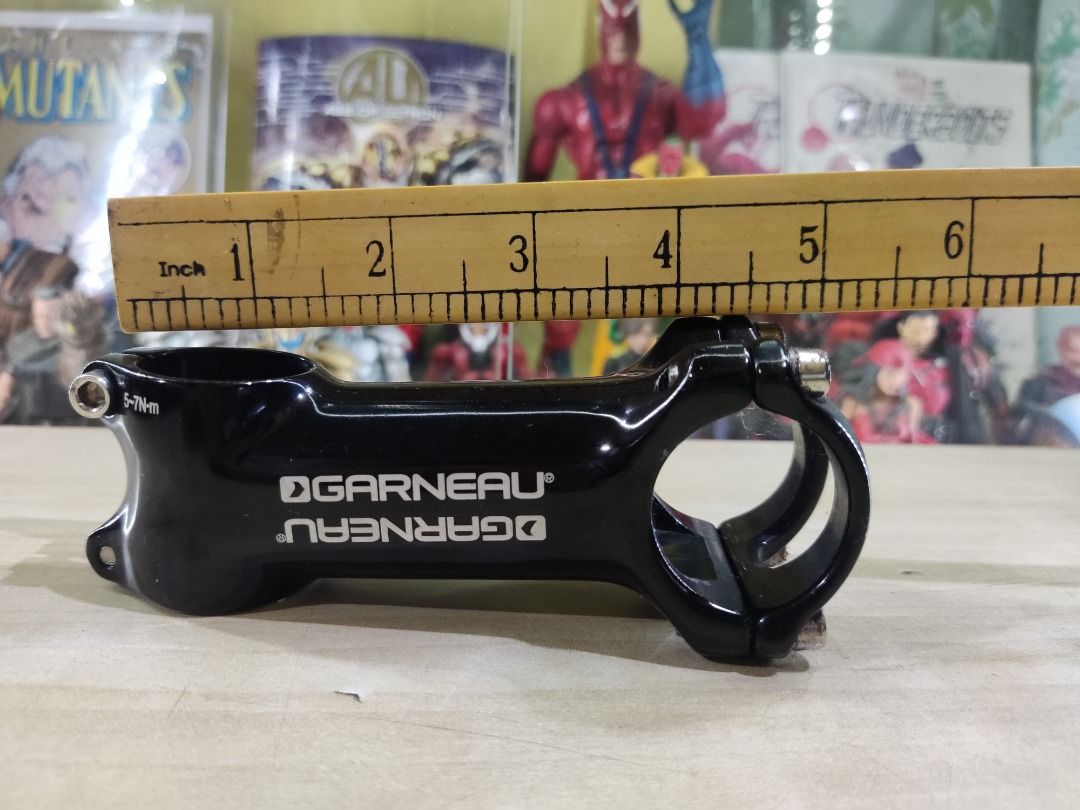 Garneau Stem 31.5mm (fork), 31.5mm (cockpit) (Category: Bicycles) located in Bacoor. Submitted by thetigerboyztoys (Listing ID 1213857505, Image 1). Description: Used but no issues BUY WITH CONFIDENCE! PLEASE VISIT MY CAROUSELL PROFILE :) Please manage your expectations in the aesthetics as these are used but in working and good condition. Priority who can pay first. No long reservations. Not into trades/swaps. Mode of payments: BPI/GCash If you 